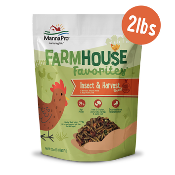 Farmhouse Favorites Insect & Harvest Blend - Black Soldier Fly Larvae