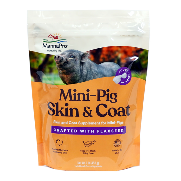 Mini Pig Skin & Coat Supplement | MannaPro