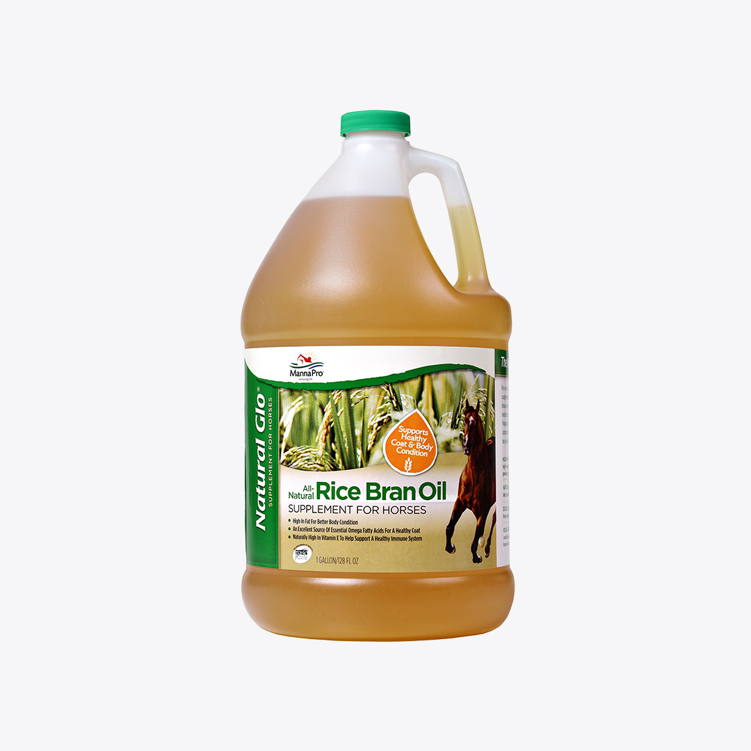Rice Bran Oil for horses.